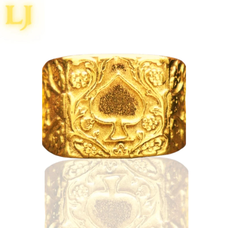 Anel de espada bordado Anel de moeda antiga Garantia eterna Ouro idêntico Jóias de ouro 18K Moedas antigas®