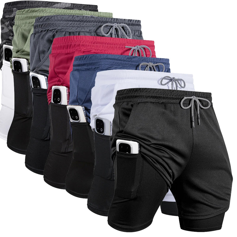 2 Shorts em 1 Especialmente para esportes! Webmodasjr 🔥