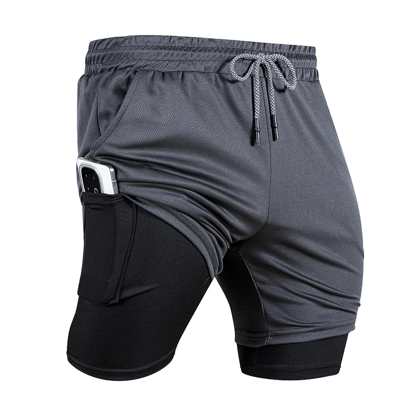 2 Shorts em 1 Especialmente para esportes! Webmodasjr 🔥