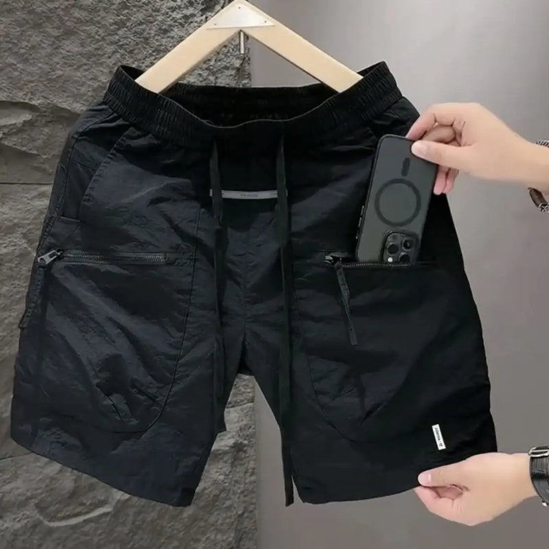 Shorts Cargos Masculino com zíper e bolso Webmodasjr