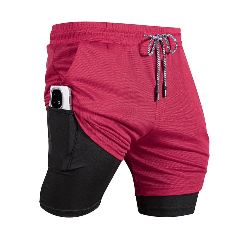 2 Shorts em 1 Especialmente para esportes! Webmodasjr 🔥