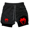 Shorts de Corrida Masculinos Fitness Esportivos Webmodasjr