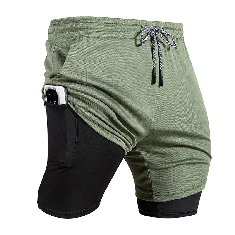 2 Shorts em 1 Especialmente para esportes! Webmodasjr 🔥