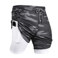 2 Shorts em 1 Especialmente para esportes! Webmodasjr 🔥