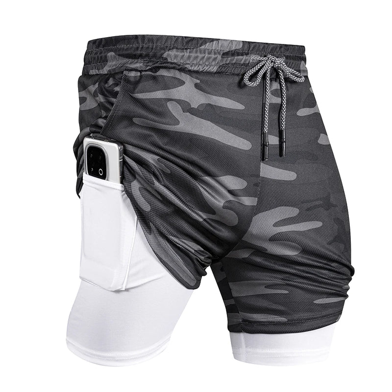2 Shorts em 1 Especialmente para esportes! Webmodasjr 🔥