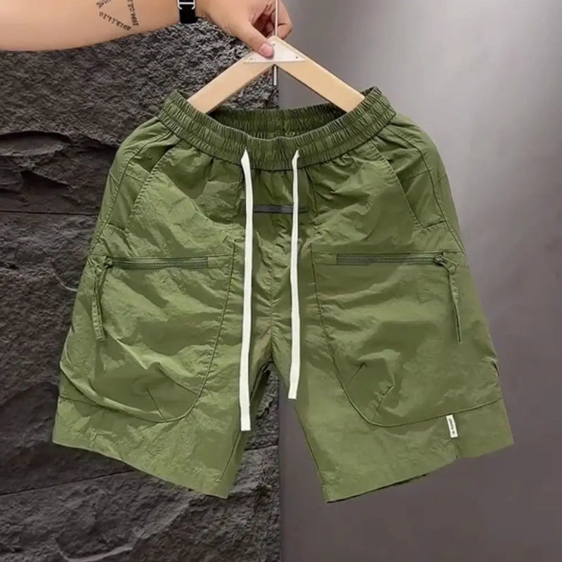 Shorts Cargos Masculino com zíper e bolso Webmodasjr
