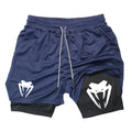 Shorts de Corrida Masculinos Fitness Esportivos Webmodasjr