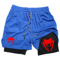 Shorts de Corrida Masculinos Fitness Esportivos Webmodasjr