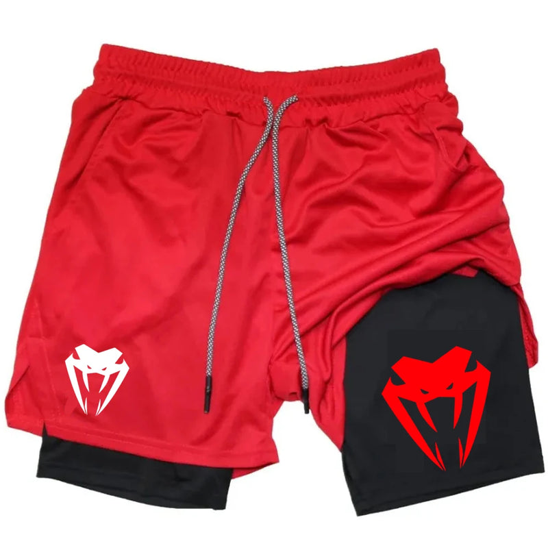 Shorts de Corrida Masculinos Fitness Esportivos Webmodasjr