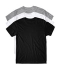 Kit Com 3 Camisetas Básicas Masculinas - Webmodasjr 🔥