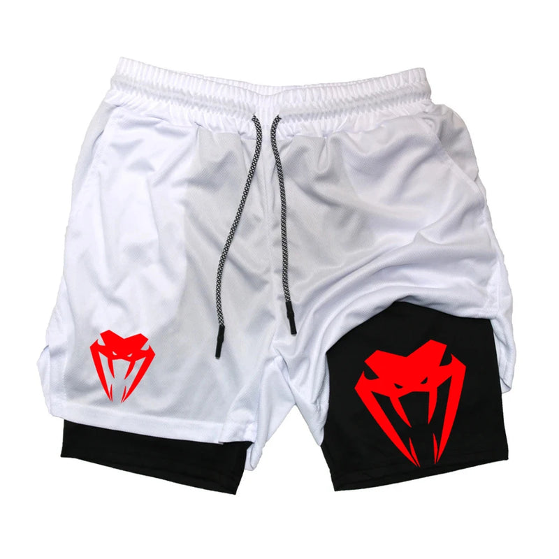 Shorts de Corrida Masculinos Fitness Esportivos Webmodasjr