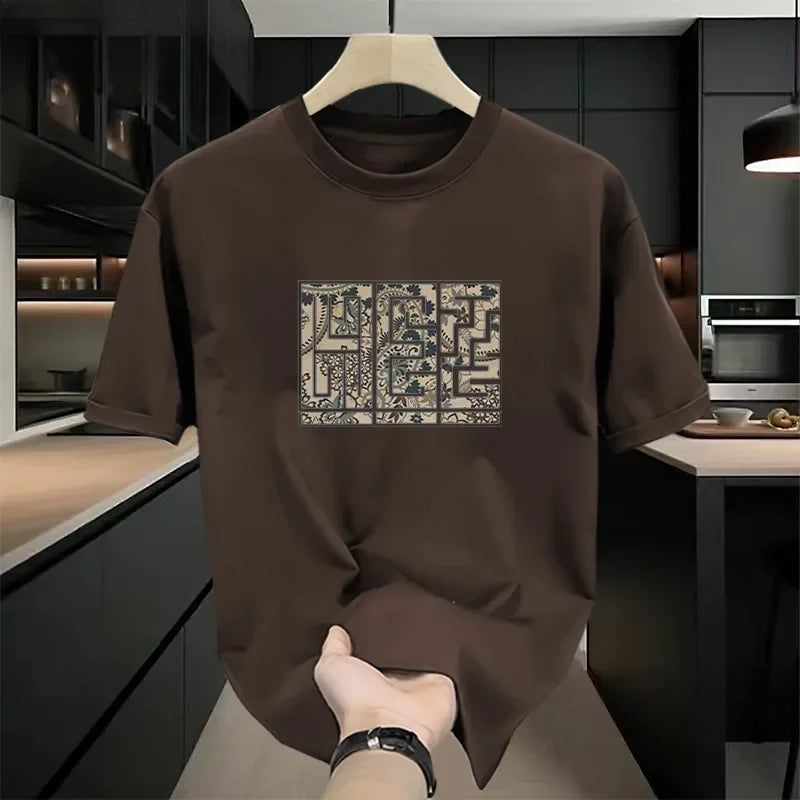 Camiseta Masculina Estilo Americano - Webmodasjr