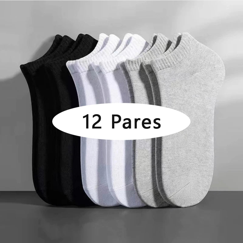 12 Pares de meia curtas Webmodasjr