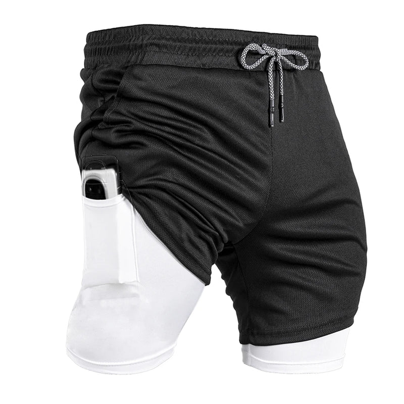 2 Shorts em 1 Especialmente para esportes! Webmodasjr 🔥