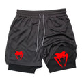 Shorts de Corrida Masculinos Fitness Esportivos Webmodasjr