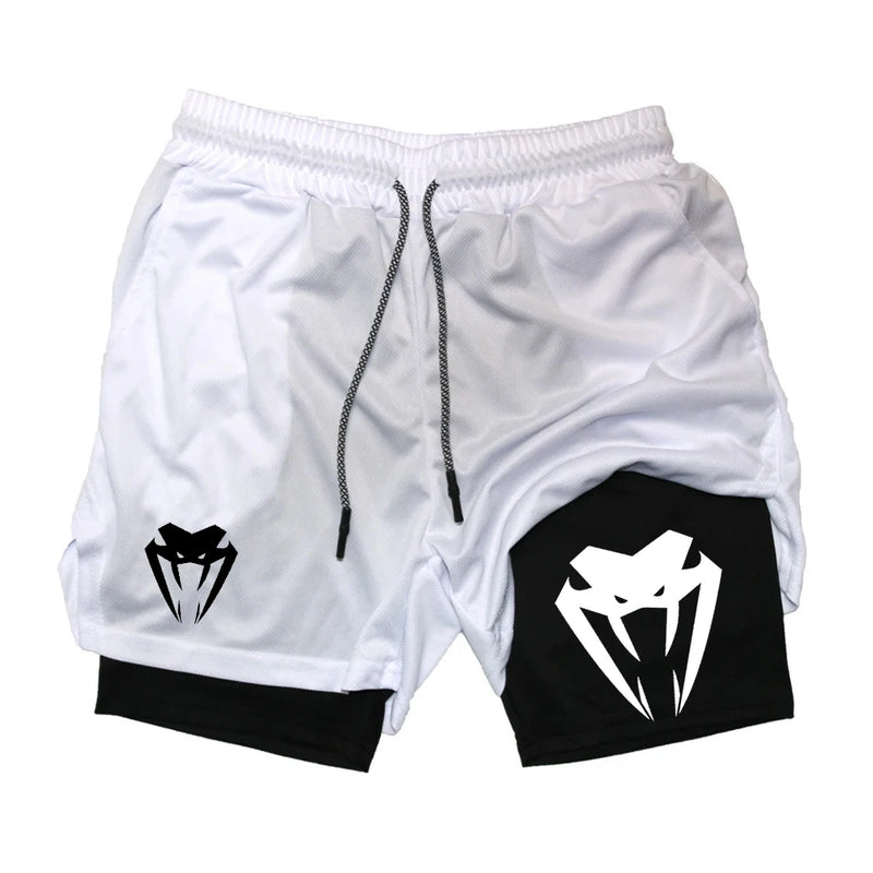 Shorts de Corrida Masculinos Fitness Esportivos Webmodasjr