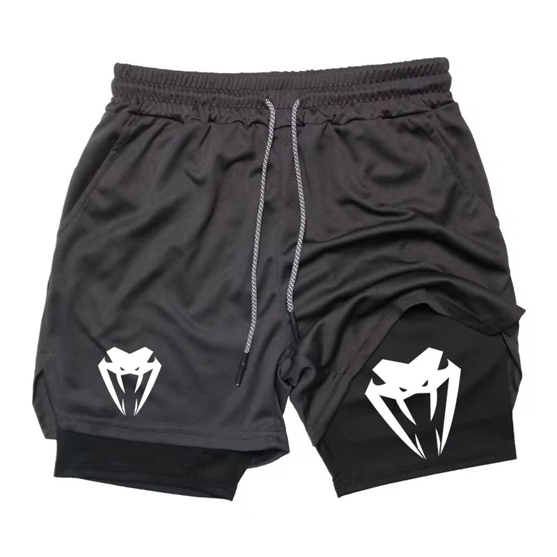 Shorts de Corrida Masculinos Fitness Esportivos Webmodasjr